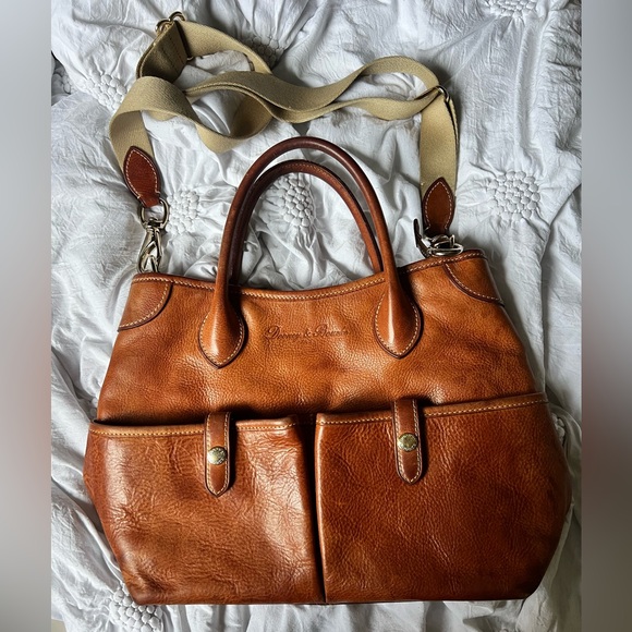 Dooney and Bourke Florentine Vacchetta Leather Bag